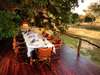 Bilimungwe - dining outside